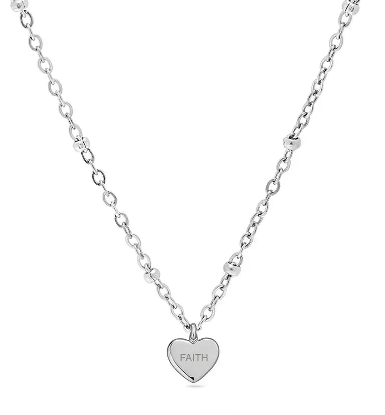 Affirmation Heart Chain