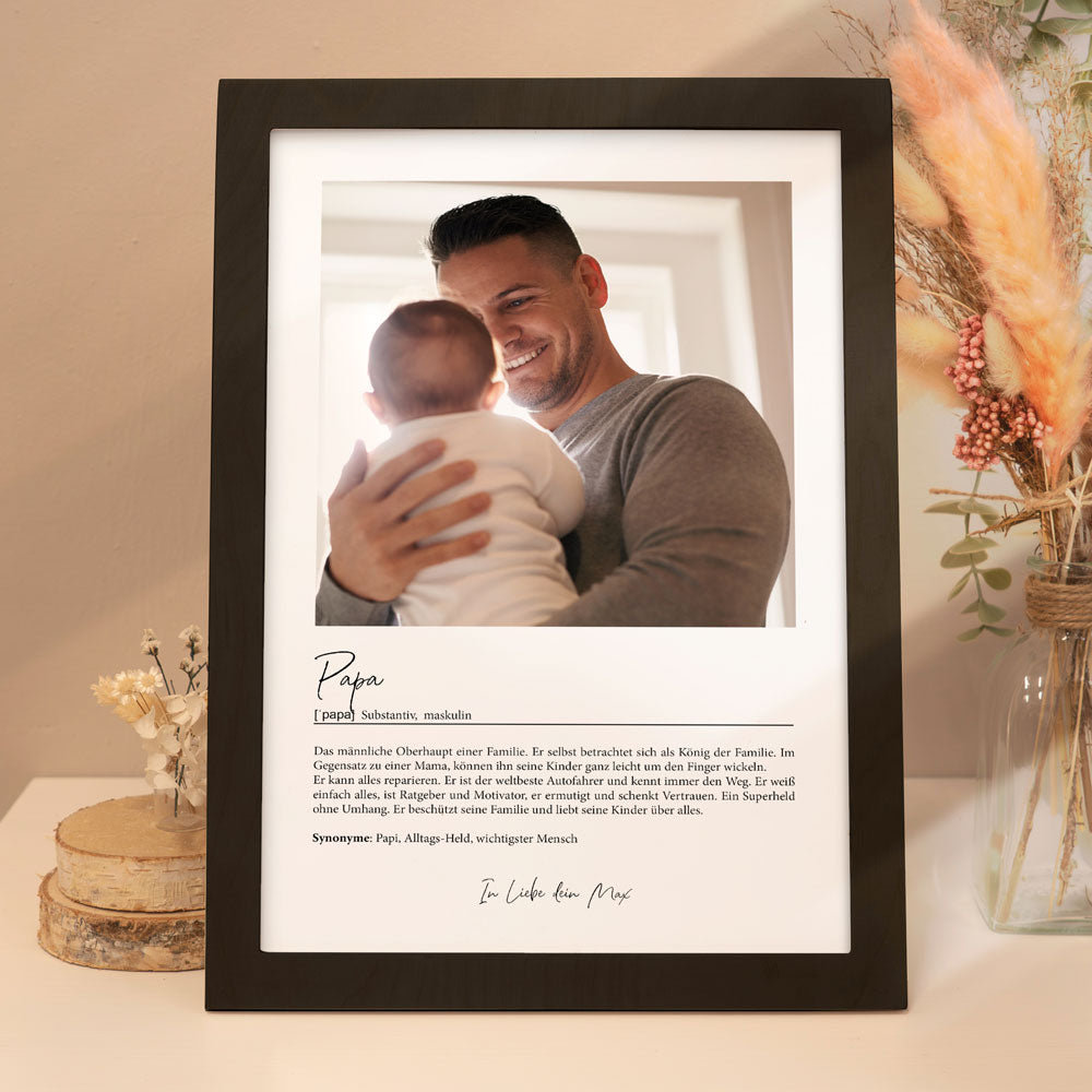 Personalisiertes Poster "Definition"