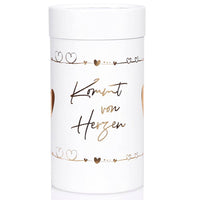 Geschenkverpackung für unsere große Kerze | Goldprint-Veredelung