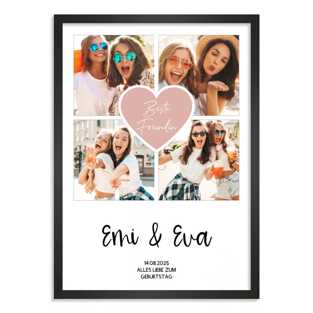Personalisiertes Poster "Fotocollage #2"