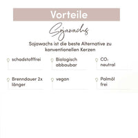 Personalisierte Duftkerze "Hände"