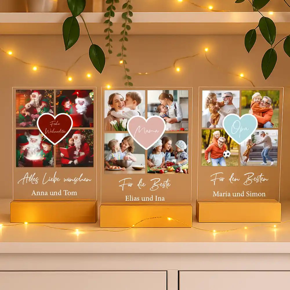 Personalisiertes Bild auf Acrylglas "Fotocollage #2"