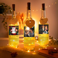 Personalisierte Lichterflasche "Definition"