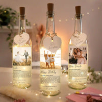 Personalisierte Lichterflasche "Definition"