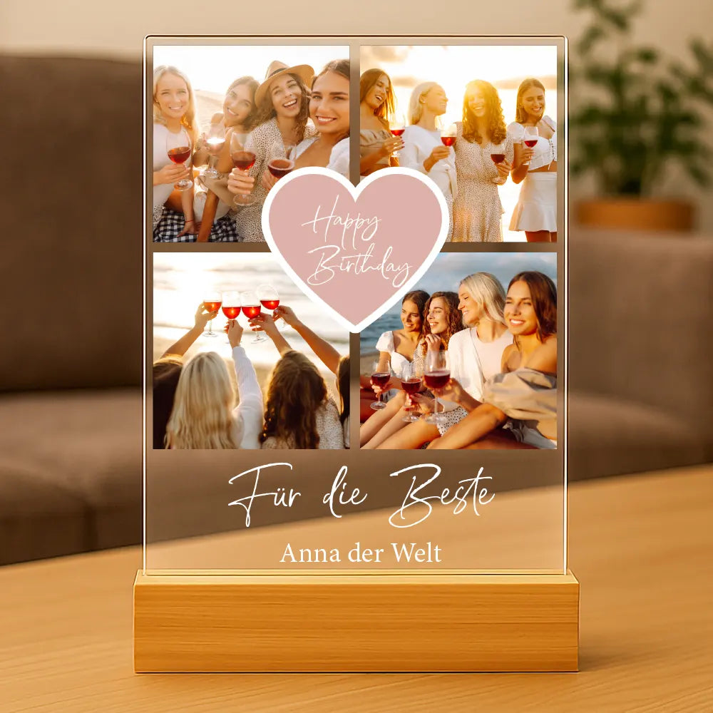 Personalisiertes Bild auf Acrylglas "Fotocollage #2"