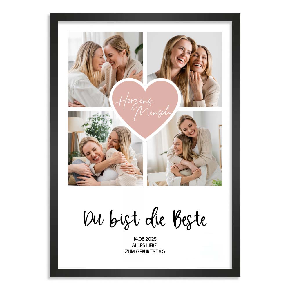 Personalisiertes Poster "Fotocollage #2"