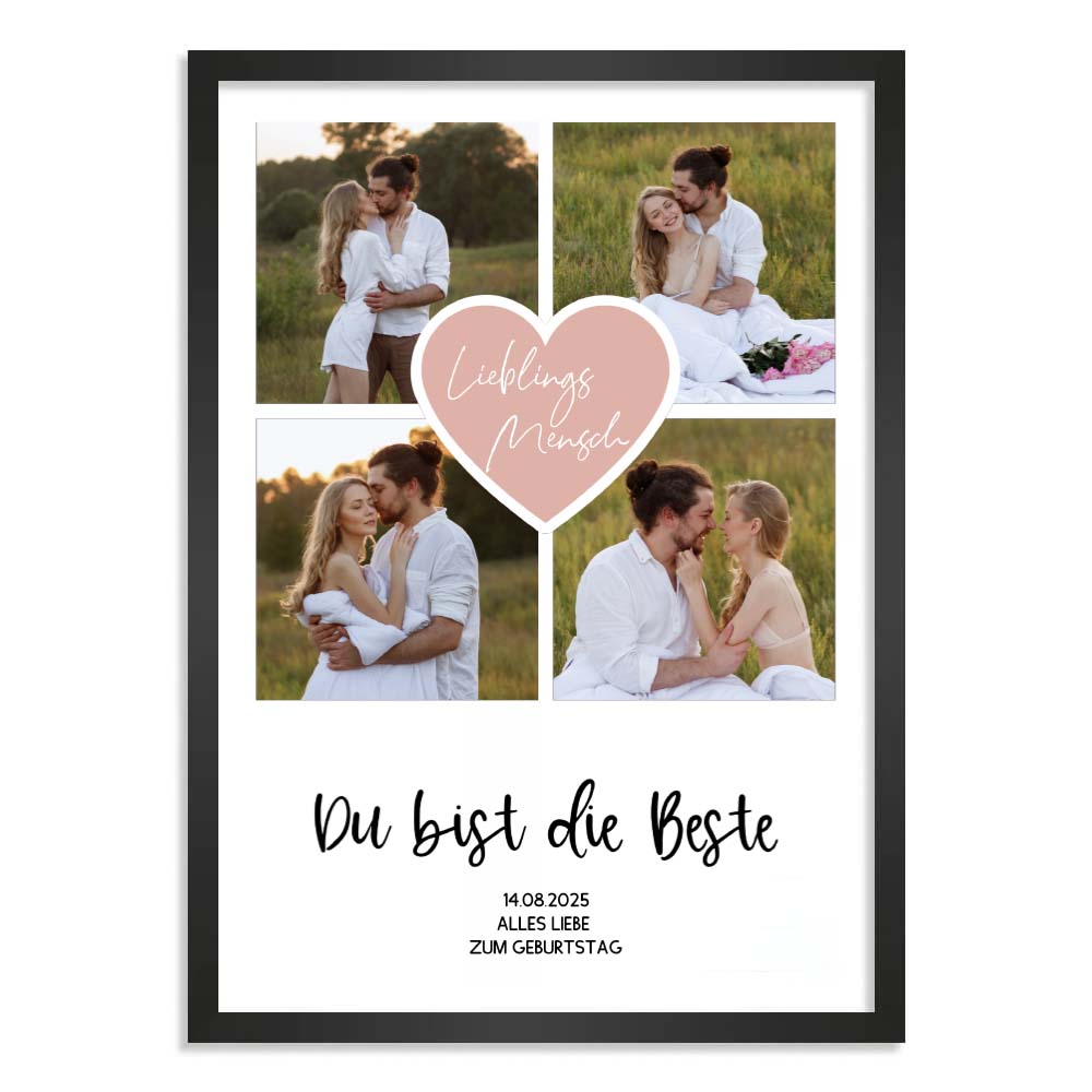 Personalisiertes Poster "Fotocollage #2"