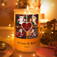 Personalisierte Duftkerze "Fotocollage #2"