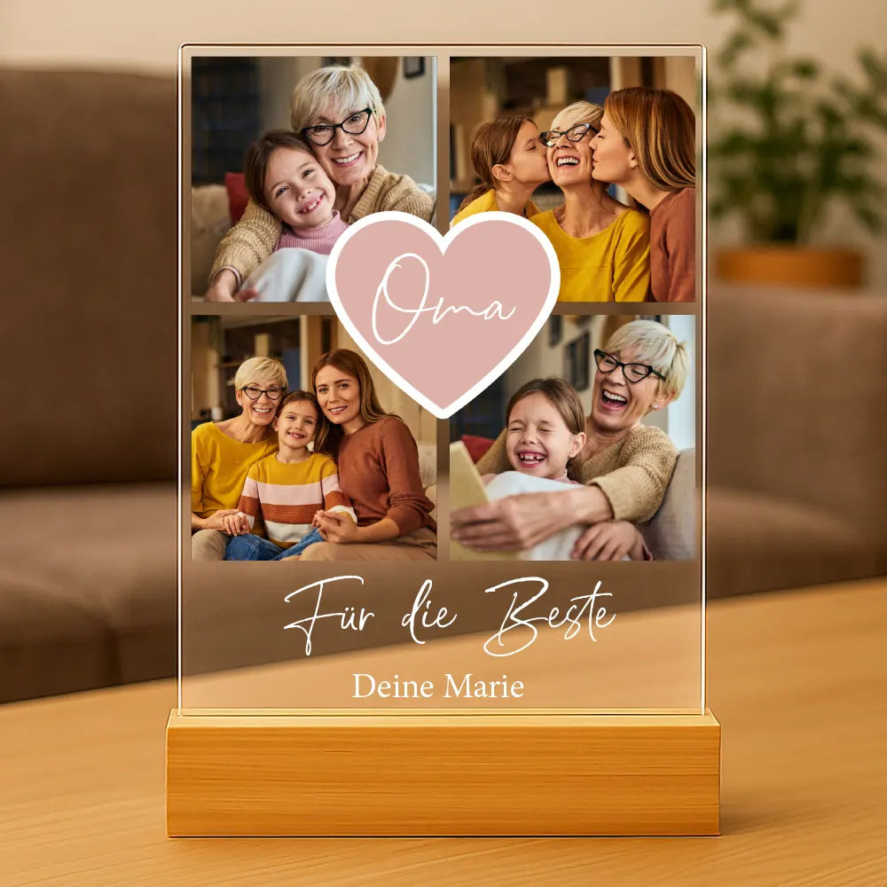 Personalisiertes Bild auf Acrylglas "Fotocollage #2"