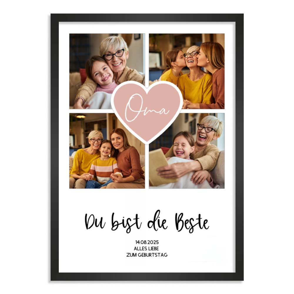 Personalisiertes Poster "Fotocollage #2"