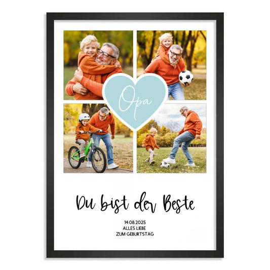 Personalisiertes Poster "Fotocollage #2"