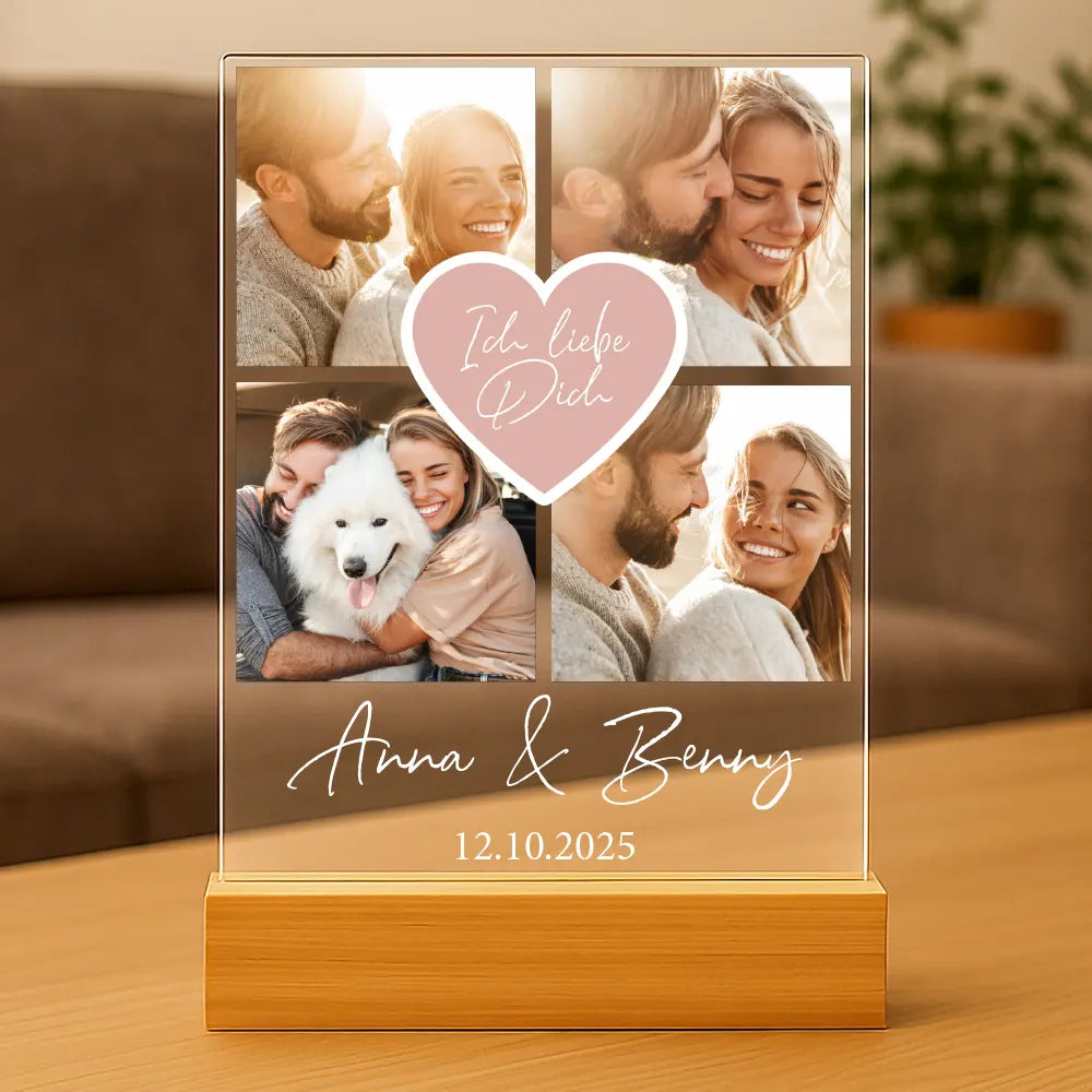 Personalisiertes Bild auf Acrylglas "Fotocollage #2"