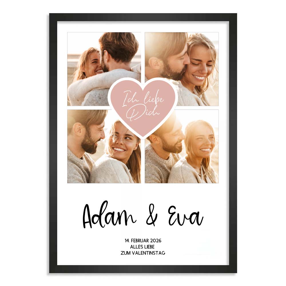 Personalisiertes Poster "Fotocollage #2"