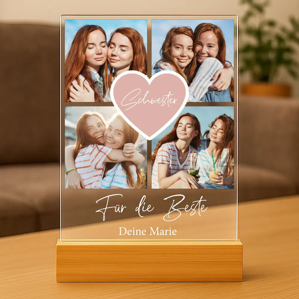 Personalisiertes Bild auf Acrylglas "Fotocollage #2"