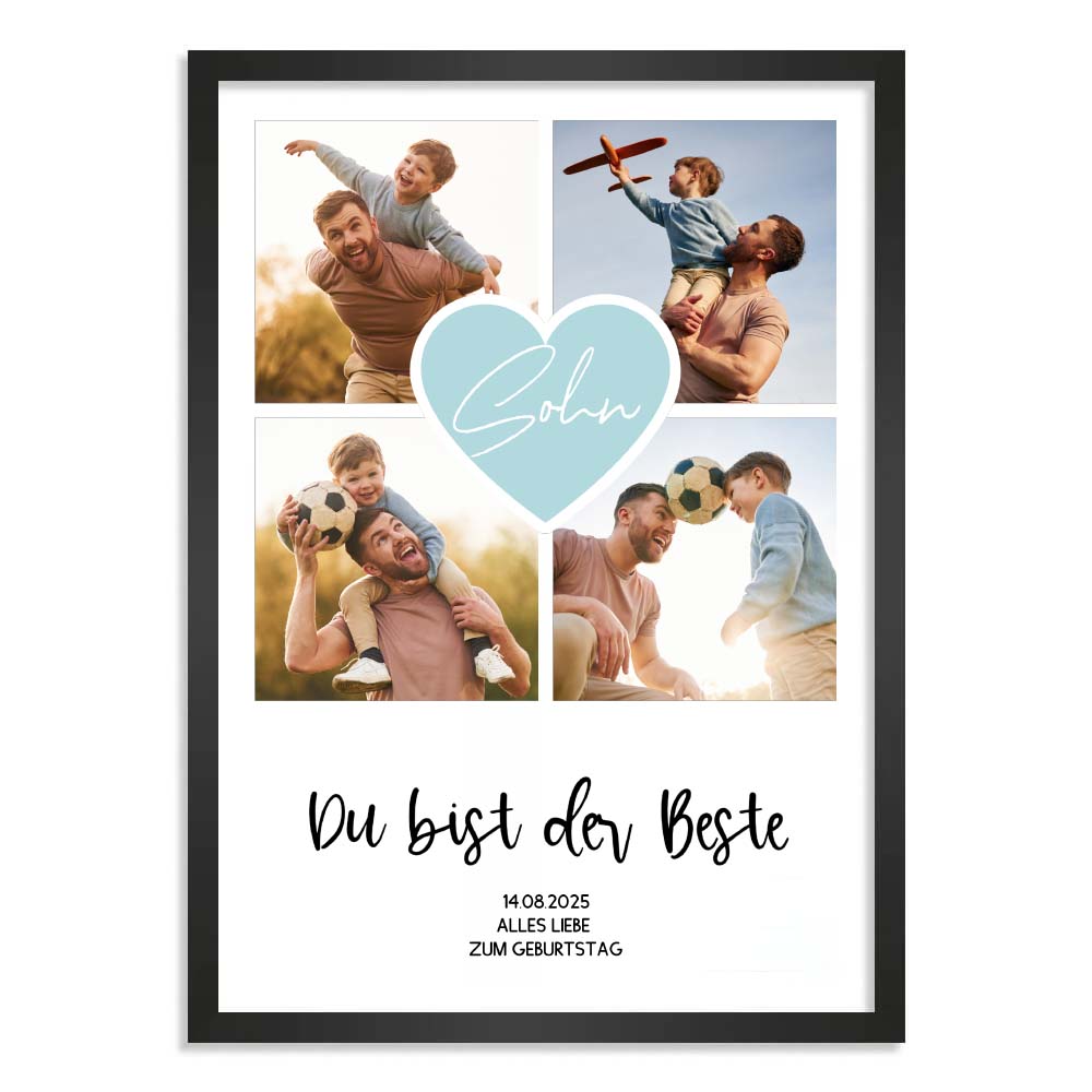 Personalisiertes Poster "Fotocollage #2"