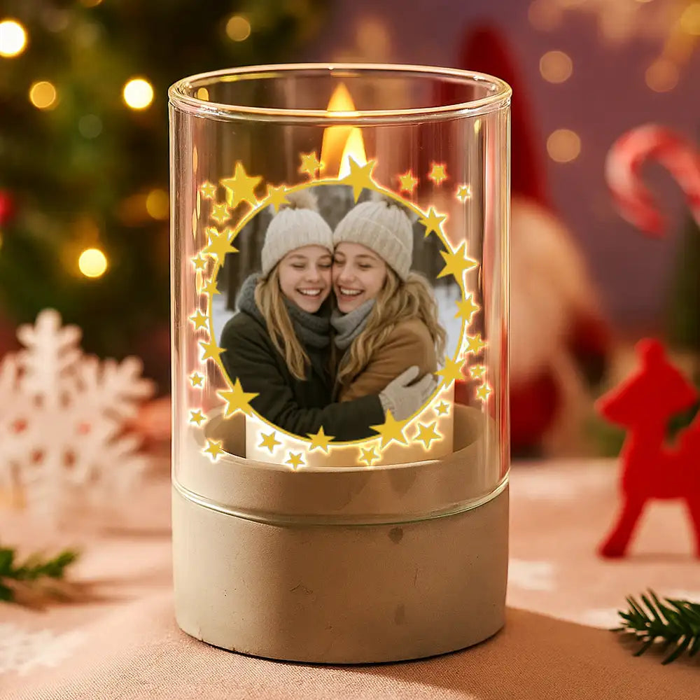 Personalisiertes Windlicht "Sternenhimmel"