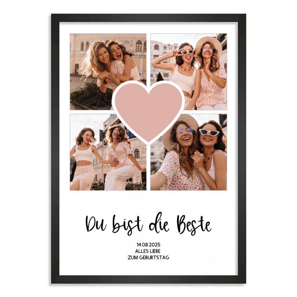 Personalisiertes Poster "Fotocollage #2"