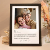 Personalisiertes Poster "Definition"