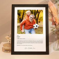 Personalisiertes Poster "Definition"