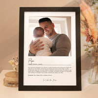 Personalisiertes Poster "Definition"