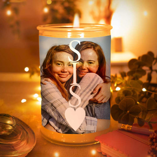 Personalisierte Duftkerze "Dein Foto #1"